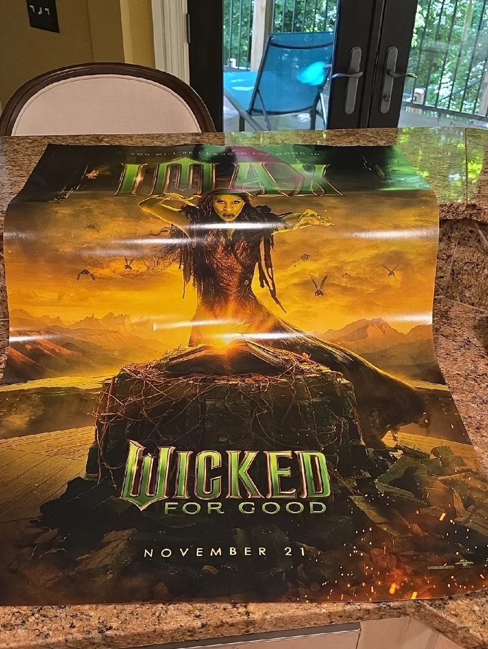 Wicked For Good Movie Theater Merch Bundle With Poster - Picture 7 of 10